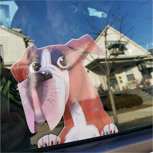 Boxer Animated Vinyl Sticker