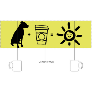 Boxer + Coffee = Happiness Enamel Mug