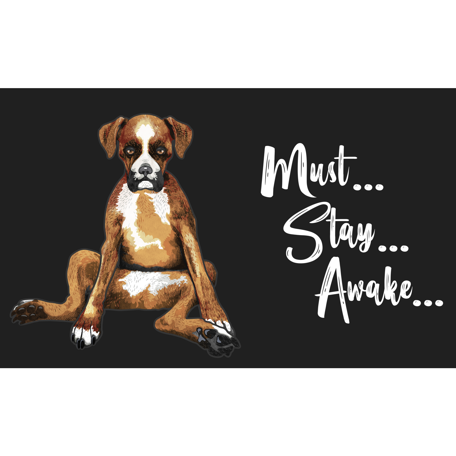 Must Stay Awake Throw Blanket