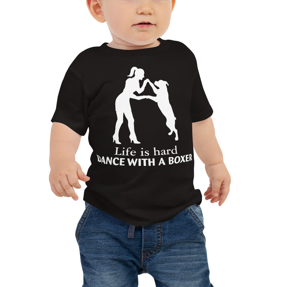 Dance With A Boxer Baby Jersey Short Sleeve Tee