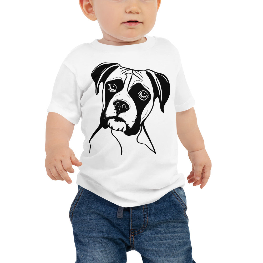 Boxer Stencil Baby Jersey Short Sleeve Tee