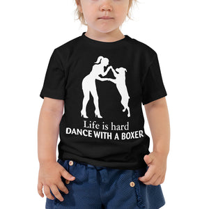 Dance With A Boxer Toddler Short Sleeve Tee