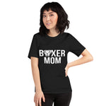 Boxer Mom White Boxer Short-Sleeve Unisex T-Shirt