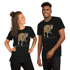 Wiggle Butt Short-Sleeve Unisex T-Shirt