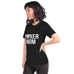 Boxer Mom White Boxer Short-Sleeve Unisex T-Shirt
