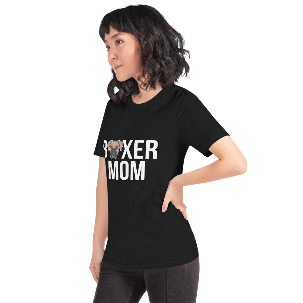 Boxer Mom Fawn Boxer Short-Sleeve Unisex T-Shirt